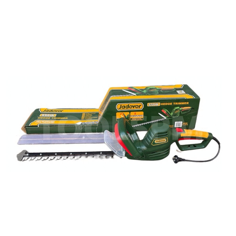JADEVER 550W Electric Hedge Trimmer Powerful & Precise Cutting
