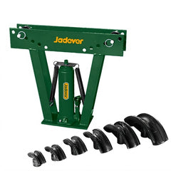 JADEVER Hydraulic Pipe Bender 12 Ton with 6 Dies
