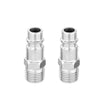JADEVER Male Thread Coupling 2pcs Durable & Easy to Use