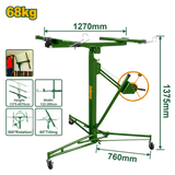 JADEVER Movable Gypsum Board Carrier Adjustable & Durable