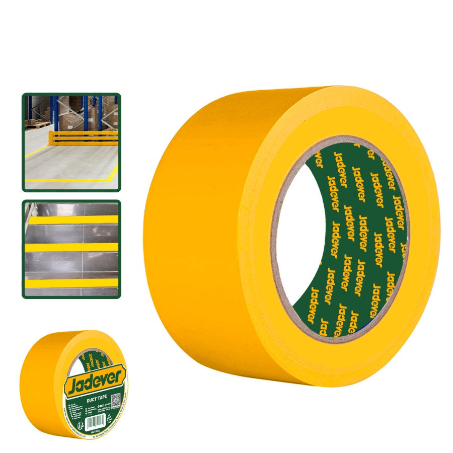 JADIVER Yellow Warning Tape 30m Durable & Abrasion Resistant