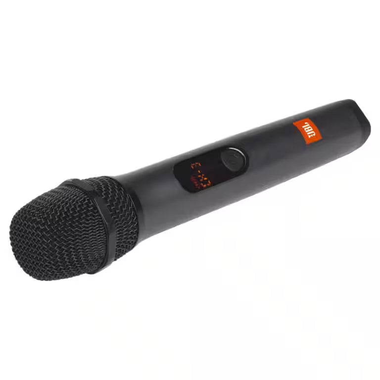 مجموعة ميكروفونات JBL لاسلكية – ميكروفون مزدوج مع UHF