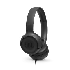JBL Tune 500 Wired On-Ear Headphones with Mic - Pure Bass Sound