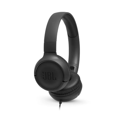 سماعات JBL Tune 500 سلكية On-Ear مع ميكروفون وصوت باس