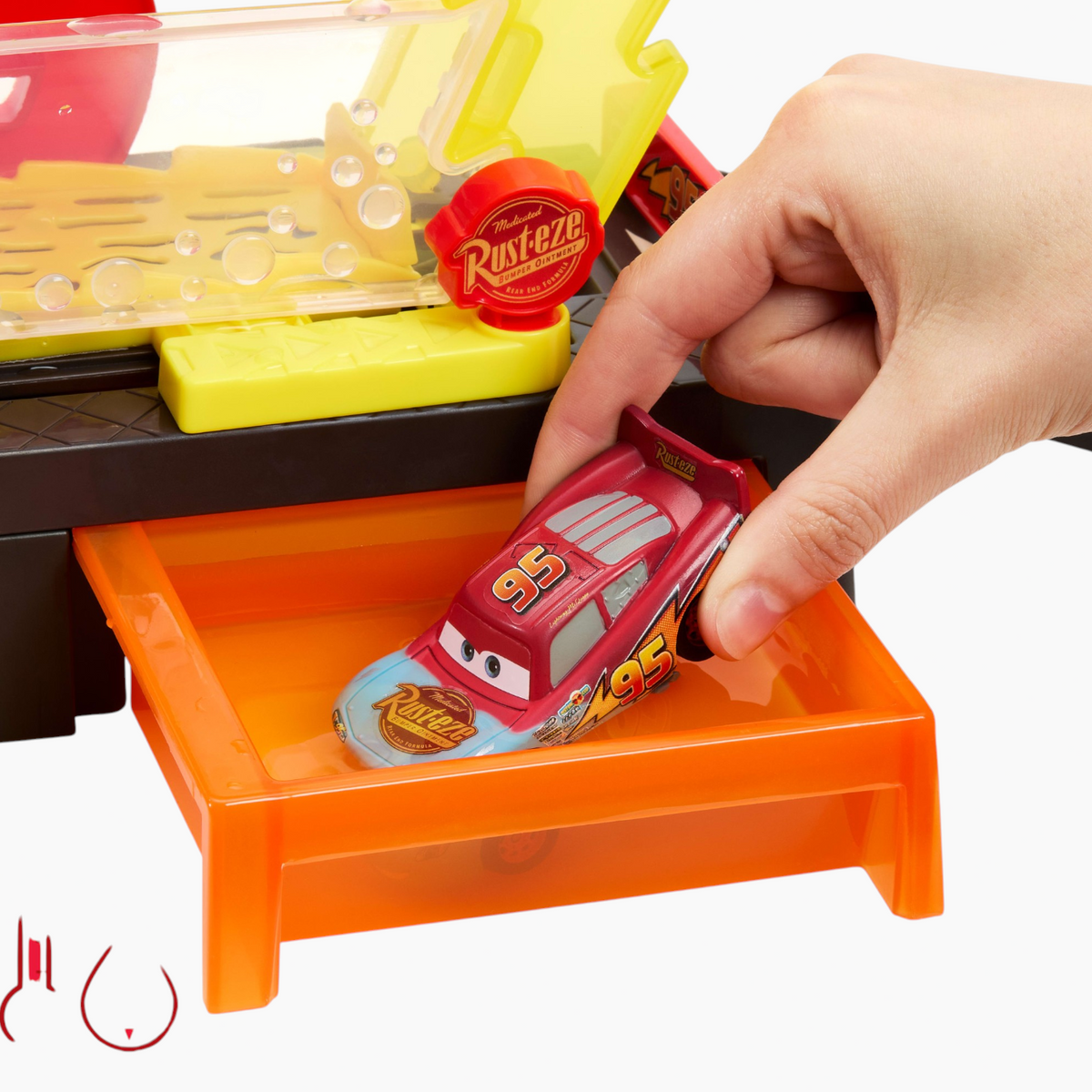 Mattel Disney Pixar Cars Color Changers Race Ready Car Wash
