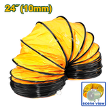 JADEVER PVC Duct Hose 24" × 10m – Flexible Ventilation Ducting Hose (JDBPP1A24)