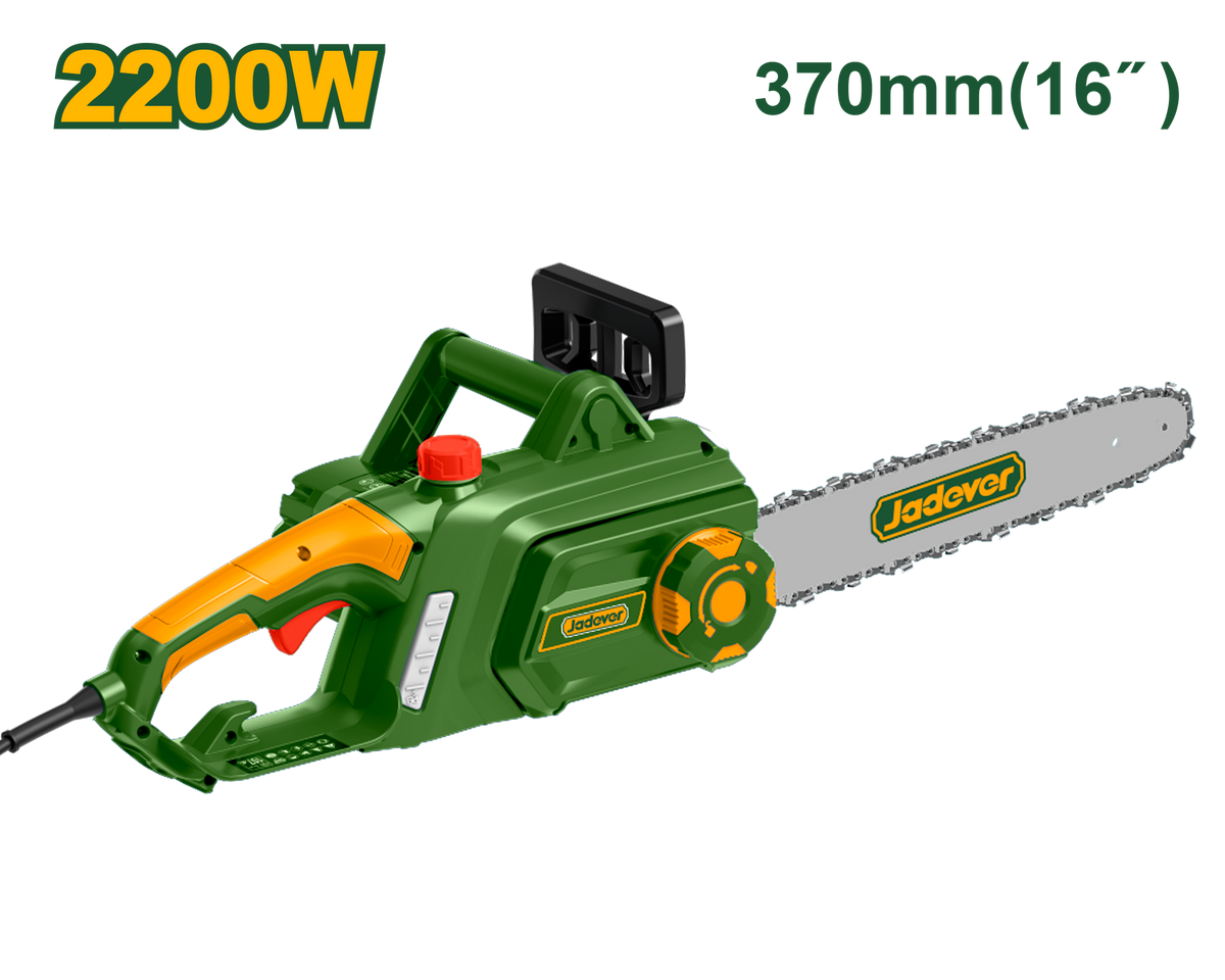 JADEVER Electric Chain Saw 2200W – 16" | 370mm Bar (JDCSA1522)