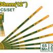 JADEVER Hacksaw Blades Set 300mm | 12" – 24T – 6 Pcs Metal Cutting Blades (JDHB2124)