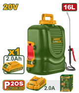 JADEVER Cordless Sprayer 20V – 16L Battery Powered Garden & Agricultural Sprayer (JDLSY20162)
