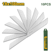 JADEVER 10 Pcs Snap-Off Knife Blades Set 18×100mm – Replacement Utility Knife Blades (JDMK1K18)