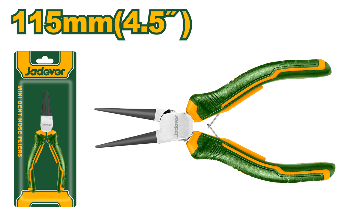 JADEVER Mini Round Nose Pliers 4.5" | 115mm – Precision Round Nose Pliers (JDPL0956)