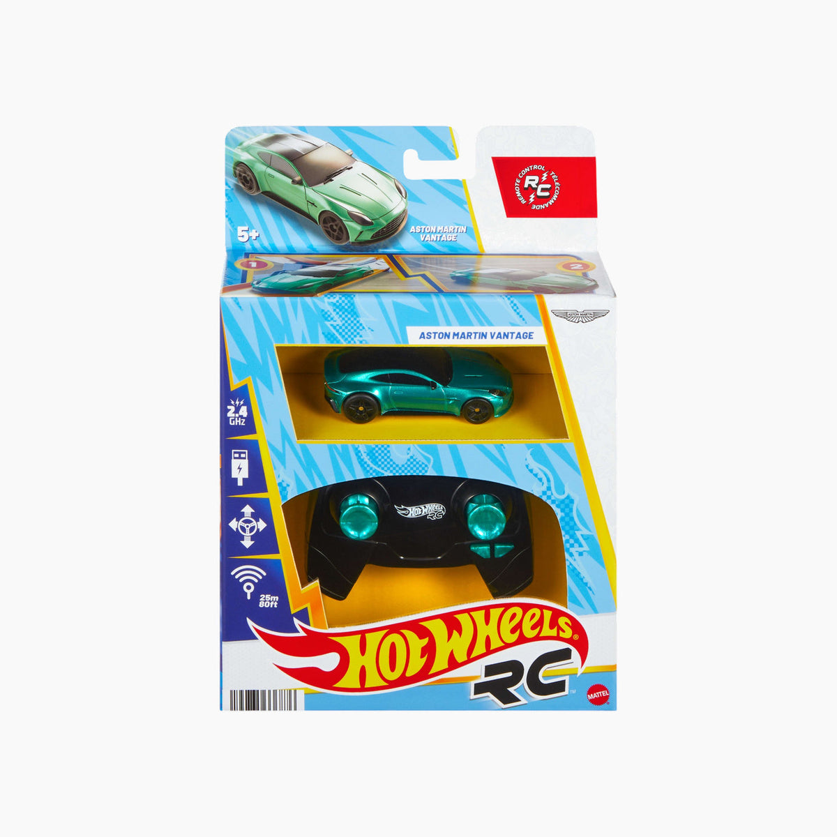 Hot Wheels Remote Control 1:64 Aston Martin Vantage