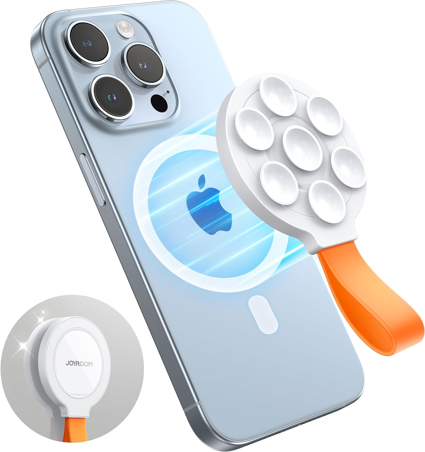 JOYROOM Magnetic Suction Phone Holder Secure & Hands Free Mount
