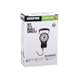 ميزان تعليق Geepas GLS46510 حتى 38 كجم للحقائب والصيد