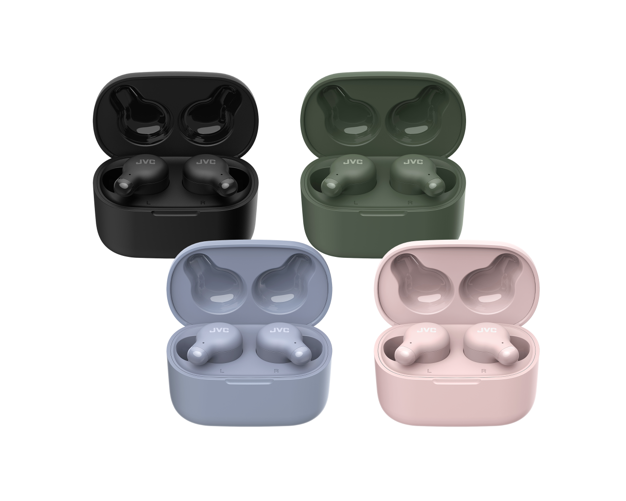 سماعات JVC Marshmallow اللاسلكية بالكامل مع ملاءمة مريحة