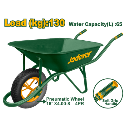 Jadever 130kg Concrete Cart Durable & Efficient
