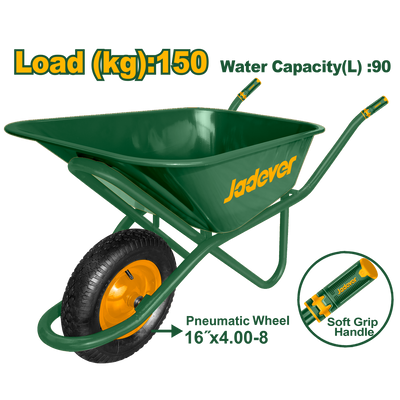 Jadever 150kg Concrete Cart Durable & Efficient