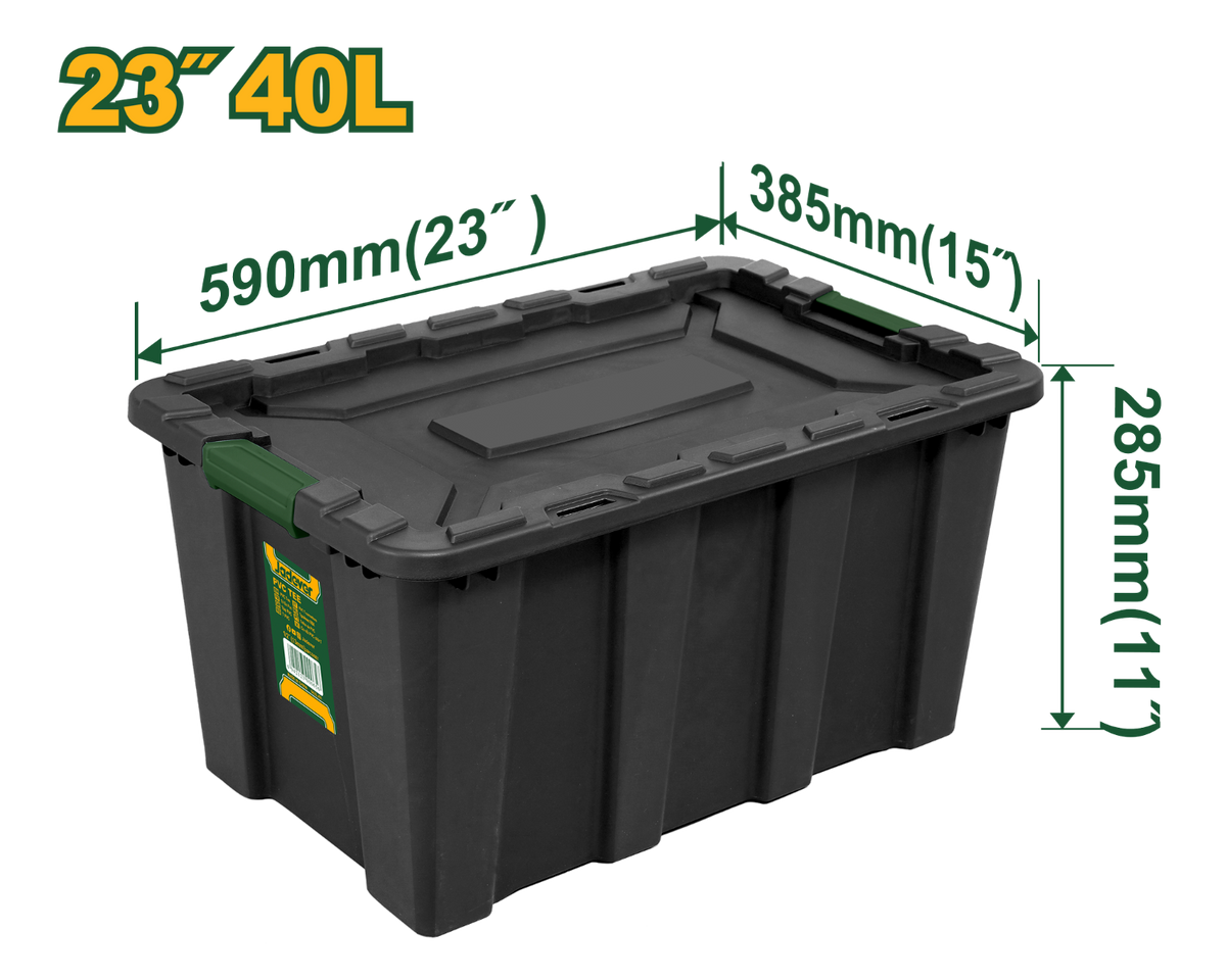 Jadever 40L Storage Box Durable & Stylish Organizer
