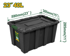 Jadever 40L Storage Box Durable & Stylish Organizer