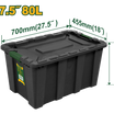 Jadever 88L Storage Box Durable & Stylish Organizer