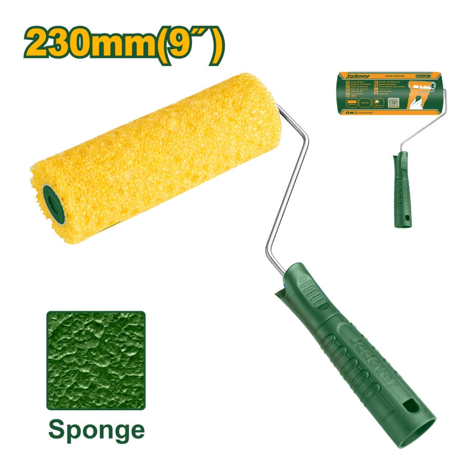 Jadever 9" Soft Sponge Roller Versatile Use