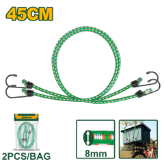 Jadever Bungee Cord 45cm 2 Pack Strong & Flexible Tie Down
