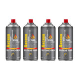 Jadever Portable Gas Cylinder 220g 4 Pack Camping Essential
