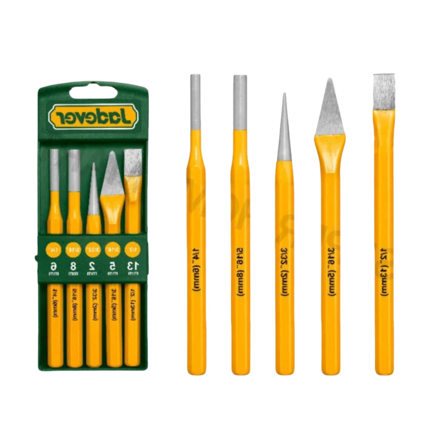 Jadever Screwdriver and Chisel Set 5 Durable Pieces