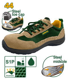 Jadever Suede Safety Shoes Size 44 Durable & Protective
