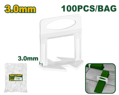 Jadever Tile Spacer 3mm 100 Pcs Precision & Easy Use