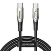 Joyroom 100W Data Cable Type C to Type C 1.2m - Black