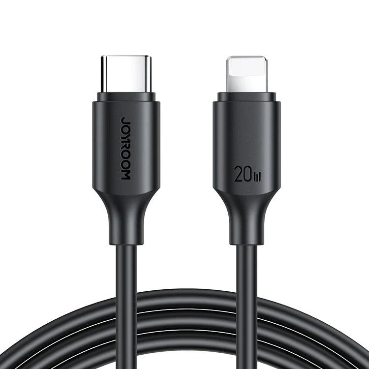Joyroom 20W Type C to Lightning Cable for Fast and Durable Charging - Black