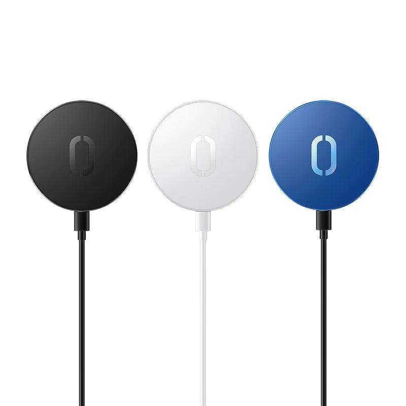Joyroom JR A28 15W Ultra-Thin Magnetic Wireless Charger - Black & White