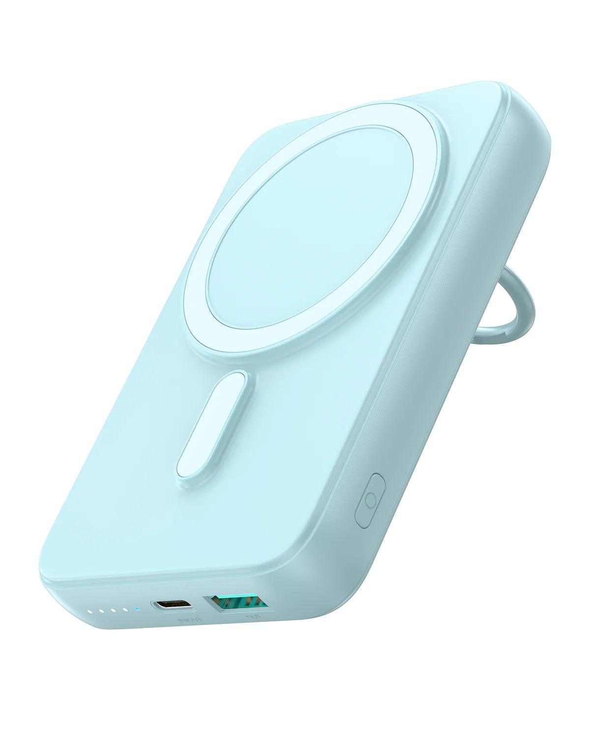 Joyroom JR W050 20W Magnetic Wireless Power Bank 10000mAh - Blue