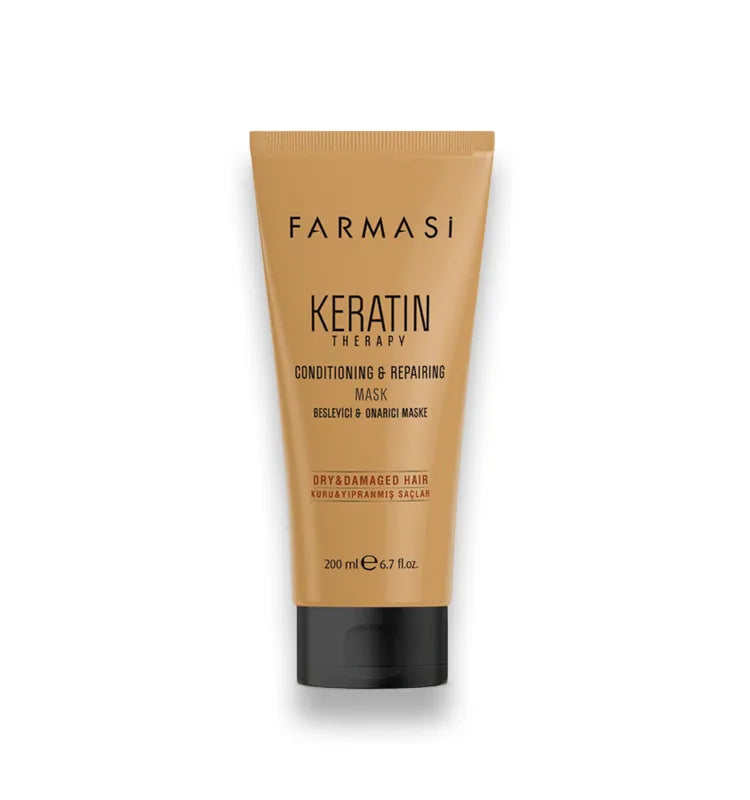 Farmasi Keratin Therapy Repairing Hair Mask 200ML – Intense Care