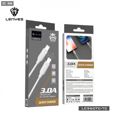 Lenyes LC960-IP PD Cable – USB-C to Lightning Fast Charging