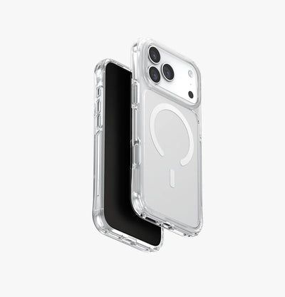 UNIQ HYBRID IPHONE 17 PRO MAX MAGCLICK CHARGING LIFEPRO XTREME (AF) - FROST CLEAR/WHITE