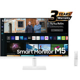 شاشة سامسونج M5 ذكية مقاس 32 بوصة بدقة FHD مع تقنية HDR10