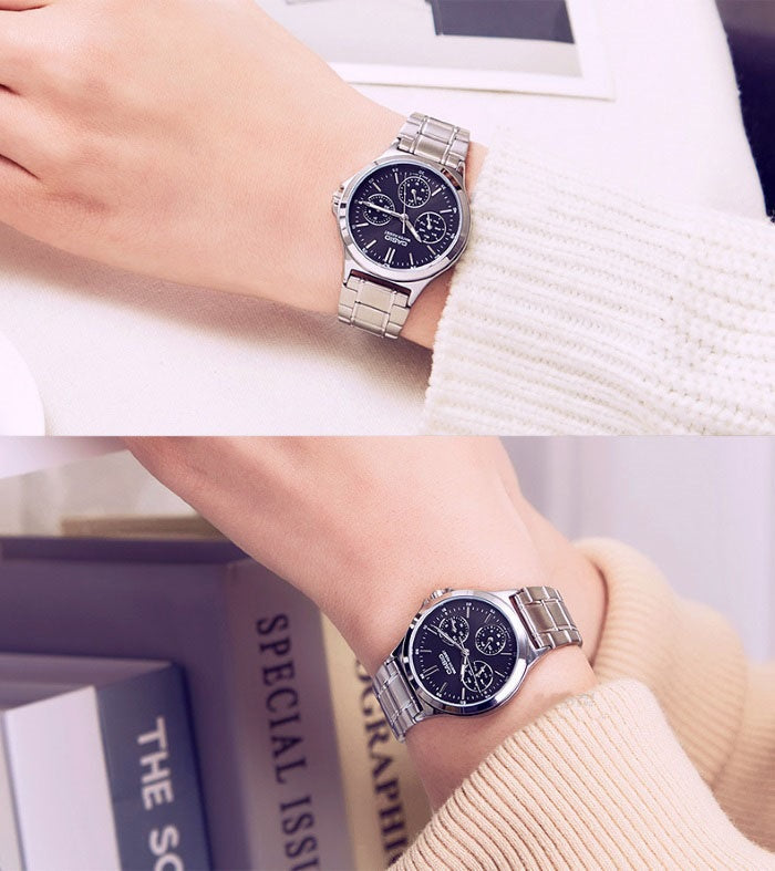 Casio LTP-V300D-1A Stainless Steel , Women Watches