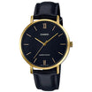 Casio LTP-VT01GL-1B Leather Black Watch , Women Watches