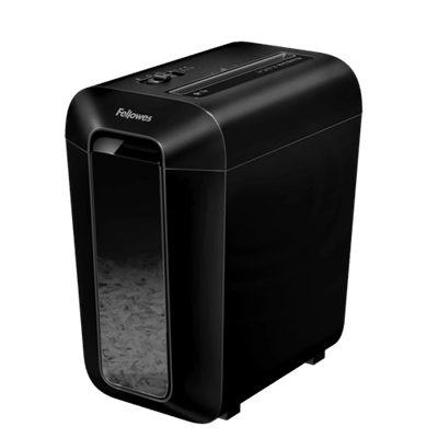 Fellowes Powershred Shredder / Cross Cut / Shreds 10 sheets - Black