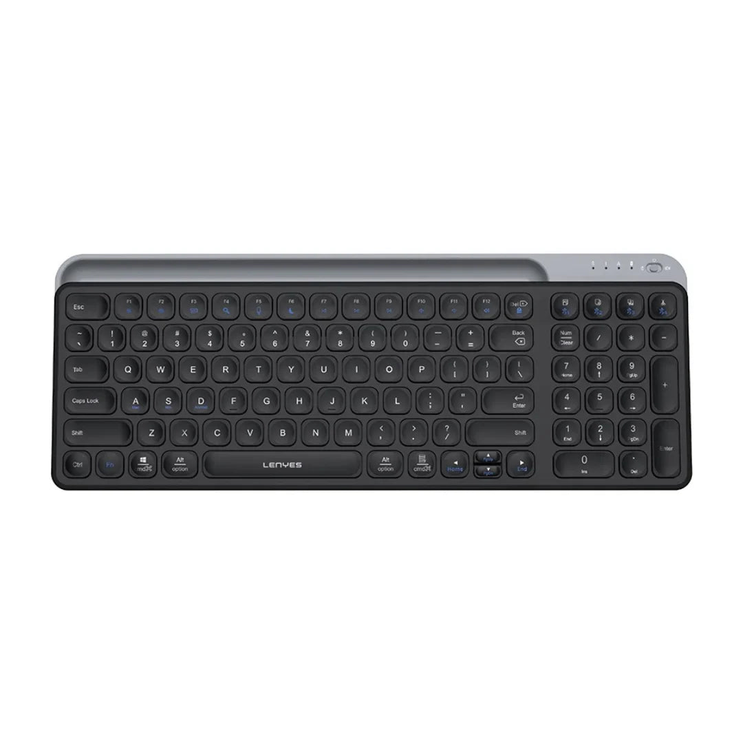 Lenyes WK106 Wired Keyboard – Black – Comfortable & Reliable