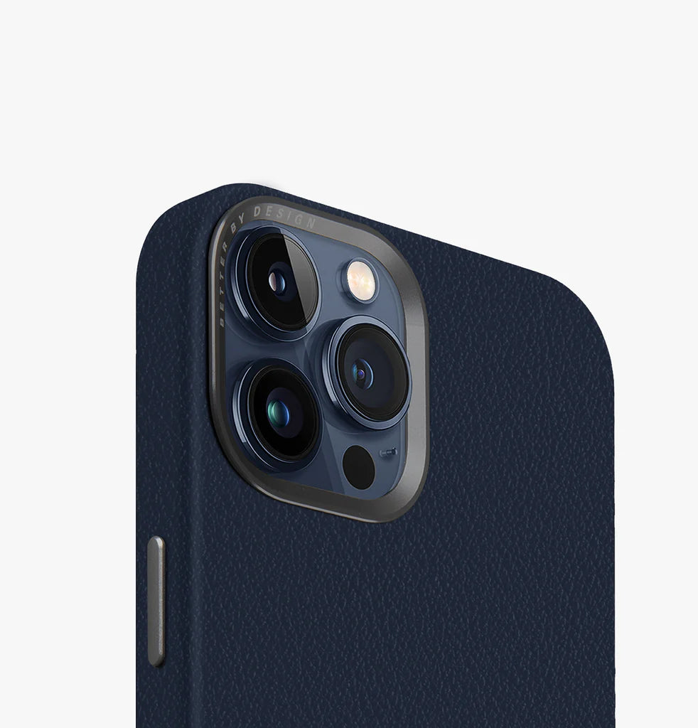 UNIQ LYDEN iPhone 15 Pro Max MagClick Case – Navy Blue