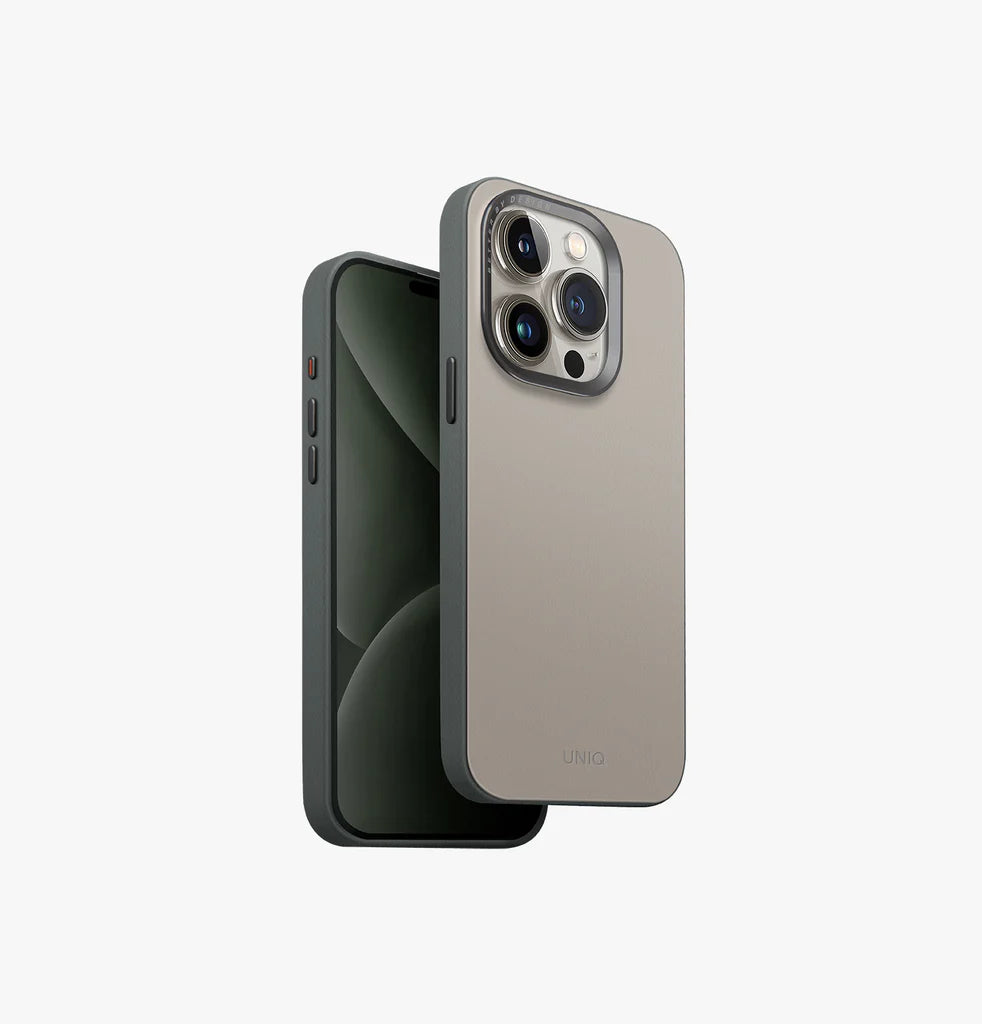 غطاء iPhone 15 Pro Max UNIQ HYBRID MagClick LYDEN DS – Pine