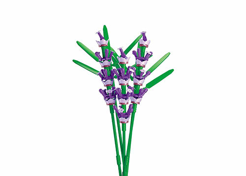 مجموعة Sluban Pleyerid زهرة اللافندر - 258 قطعة