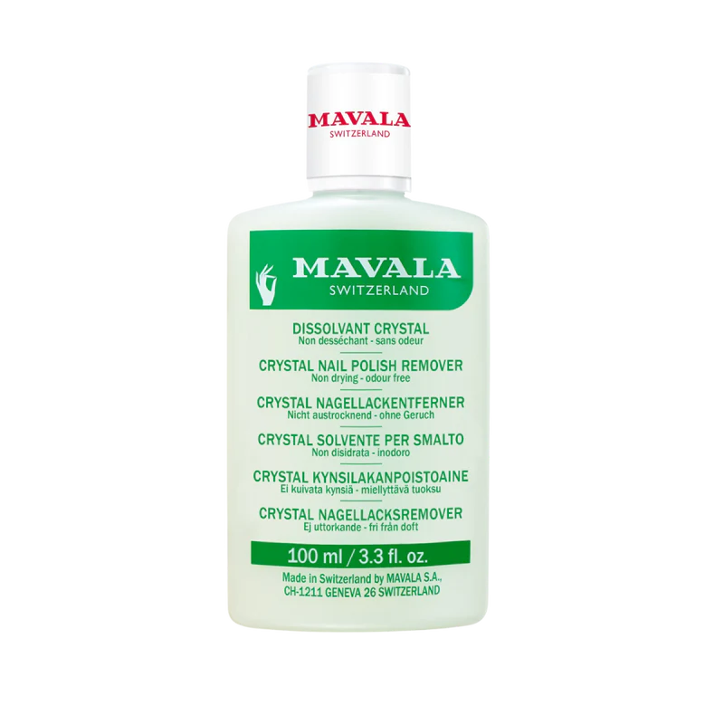Mavala Crystal Acetone-Free Nail Polish Remover – 100ml