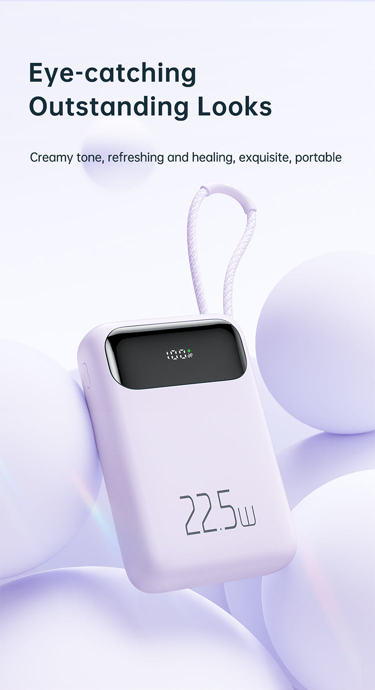 Mcdodo 22.5W PD digital display with Lightning cable 10000mAh