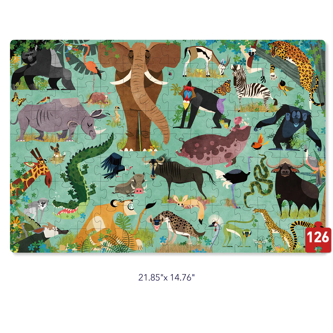 ميدير هيا نتعلم الحيوانات الأفريقية