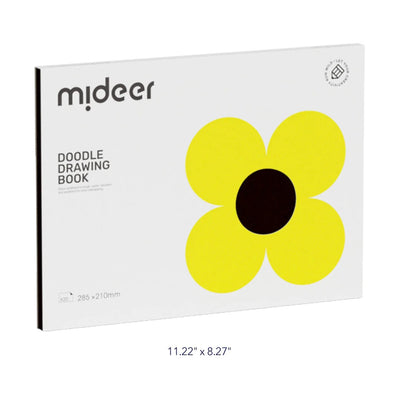 Mideer Drawing Doodle Book, Black Paper | MD4239