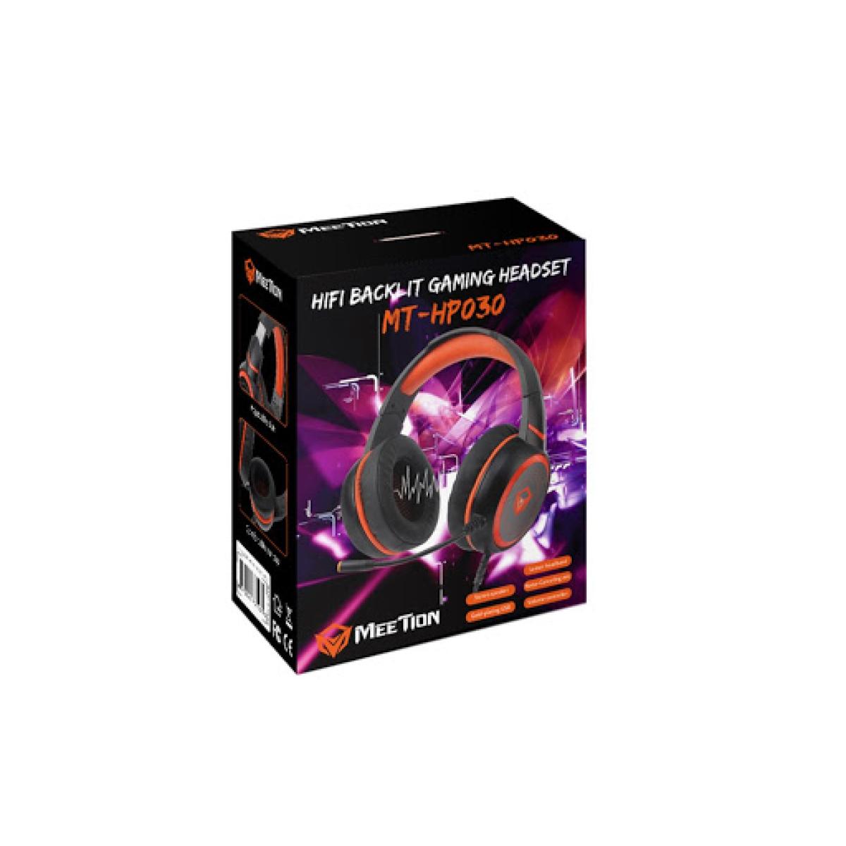 سماعة رأس MeeTion Best HIFI 7.1 للألعاب وصوت محيطي بإضاءة خلفية LED مع ميكروفون